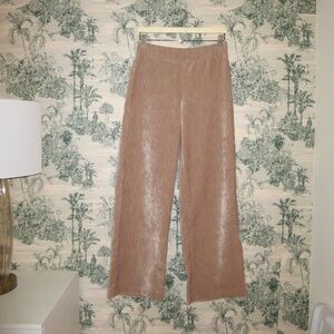 LOFT Velour Mauve Trousers